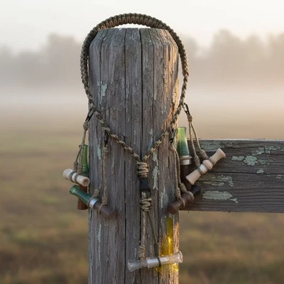Легкий ремешок Duck Call вместимостью 11 звонков: идеально подходит для активного отдыха - Изображение 1 из 4