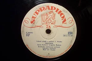 RARE OLD SUPRAPHON 78 RECORD 30175 - Picture 1 of 1