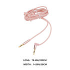  Audio Line Telephone Cable Auxiliary Cord for Speaker Aluminum Alloy