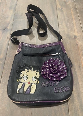 Bolso Bandolera Betty Boop 2012 King Features Syndicate Multicolor Negro Foto 1 de 4