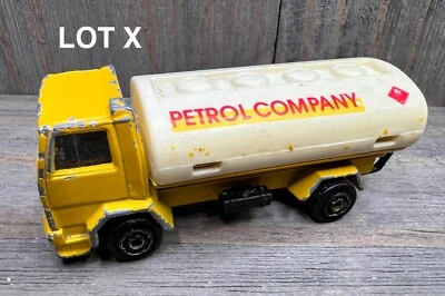Majorette Ford Petrol Tanker Shell Yellow Cabover Vintage xploraf LOT X - Image 1 of 4
