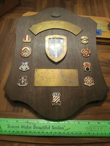 Army Collectible plaque- 2nd Support Command (23-1987) - Picture 1 of 4