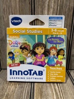 New Vtech Innotab Dora and Friends InnoTab The Search for Mono Social Studies - Image 1 of 2