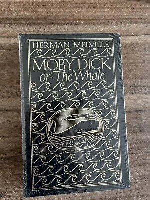 Moby Dick or The Whale Herman Melville Easton Press Leather Bound Sealed, Gold - Image 1 of 4