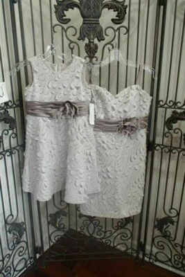 FG5009V ANDREW ADELA 5054 TALLA 14 14J IV $180 VESTIDO DE FIESTA NIÑA FLOR Foto 1 de 4