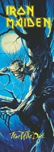 Iron Maiden Fear Der Dunkel Stoff Tür Poster 530mm x 1500mm (Hr ) - Picture 1 of 1