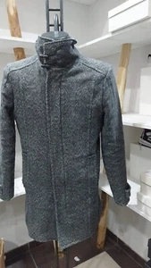 ZARA MAN CAPPOTTO IN VISCOSA usato Uomo Man Grigio Tg M PGC356PI - Picture 1 of 9