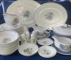 AUSVERKAUF! Susie Cooper für Wedgwood Glen Mist 60er Jahre Teller Platte Terrine Krüge - Bild 1 von 28