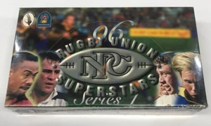 FACTORY BOX--1996 NZ Superstars Of Rugby Union Trading Cards Box (36 packs) - Picture 1 of 7
