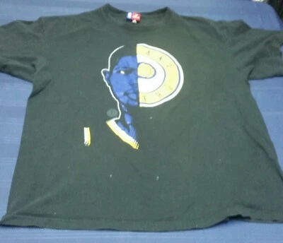 Indiana Pacers Paul George 男式 Lg 黑色 Majestic T 恤  — 第 1/3 张图片