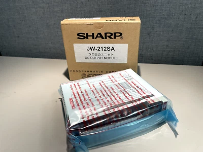 Sharp JW-212SA PLC 16-Point 5/12/24V DC Output Module  - New in Box - Image 1 of 4