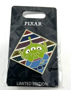 Disney Toy Story Aliens Pixar Stained Glass LE 300 Pink a la Mode Pin LGM NEW - Picture 1 of 2