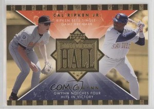 2007 Upper Deck Road to the Hall Tony Gwynn Cal Ripken Jr #CRTG8 HOF