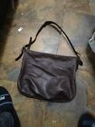 Vintage Coach 9213 Brown Leather Shoulder Bag