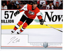 2006-07 Upper Deck Be A Player Portraits Signature Jeff Carter Auto (ref 36)
