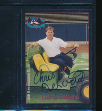 1995 Multi-Ad #31 Chris Delucia Greensboro Bats Signed Autograph (DR28) SWSW6