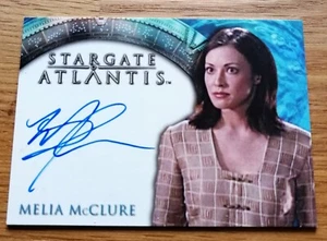 Stargate Atlantis Season 1 Autograph Trading Card Melia McClure As MELIA - Bild 1 von 2