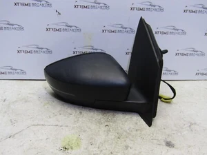 VOLKSWAGEN POLO 2009-2017 DOOR WING MIRROR MANUAL (DRIVER SIDE) IN BLACK - Picture 1 of 4