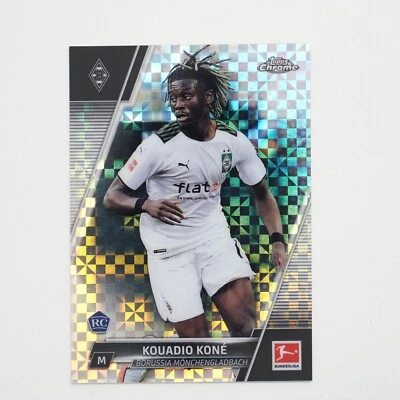 Kouadio Kone 2021-22 Topps Chrome Bundesliga SAPPHIRE  REFRACTOR Rookie /250 - Image 1 of 2