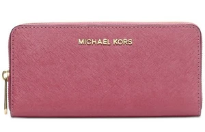 Michael Kors Womens Jet Set Travel Zip Around Continental Wallet *Non Outlet* - Picture 1 of 9