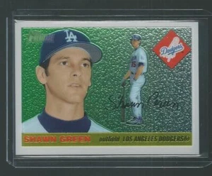 2004 TOPPS HERITAGE CHROME SHAWN GREEN #34 DODGERS SHORT PRINT RARE 0004/1955 - Picture 1 of 2