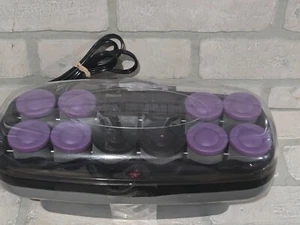 ConAir Big Curls Purple 12 Jumbo Roller Set Model CHV14JXRSAM **Tested** - Picture 1 of 4