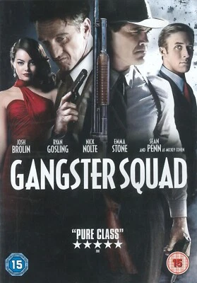 Gangster Squad (2013) DVD, Sean Penn, Ryan Gosling, Emma Stone [Region 2] - Image 1 of 2