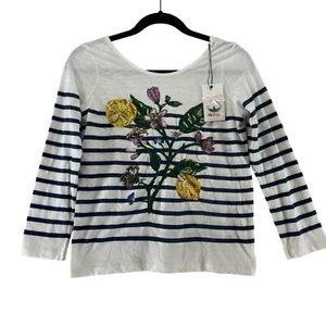 Leon & Harper besticktes Top Gr. XS Neu mit Etikett Zitrone - Bild 1 von 8