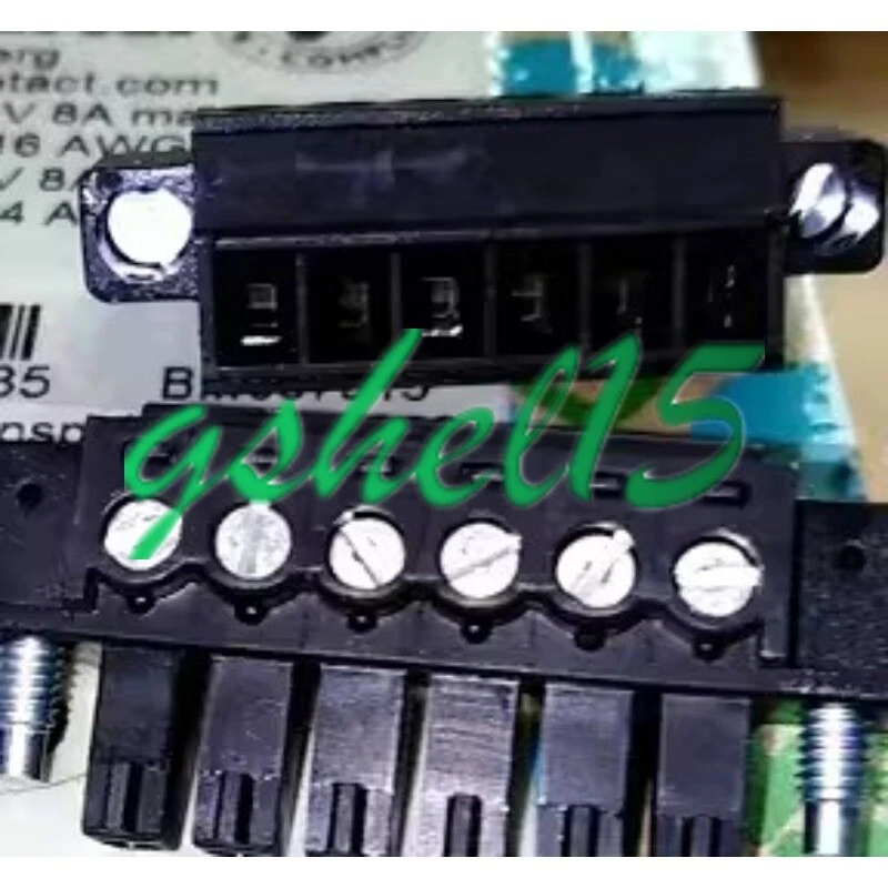 50PCS/Box NEW Phoenix MC1.5/ 6-STF-3.81 BK - 1714964 coupler #HJ - Image 1 of 1