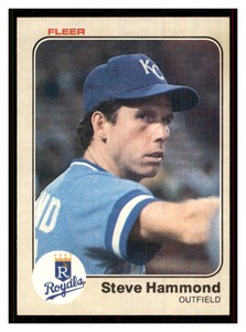 1983 Fleer Steve Hammond #114 Rookie  RC