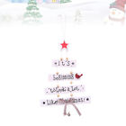Wooden Christmas Tree Ornaments Christams Hanging Board Decorative Items