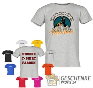 WANDER T-SHIRT, GIPFELSTÜRMER, HIKING, JE NÄHER DIE BERGE, GESCHENK SHIRT,TRAIL - Bild 1 von 14
