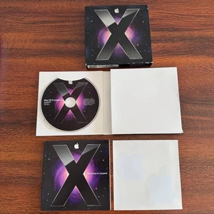 Mac OS X Leopard Version 10.5.1 Install DVD Disk w/Manual & Apple Stickers - Picture 1 of 6
