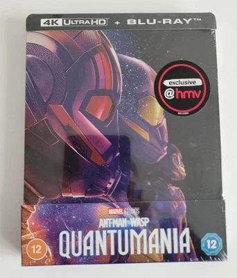 Ant-Man And The Wasp : Quantumania - 4K Steelbook 4K HD Blu-ray - Image 1 of 3