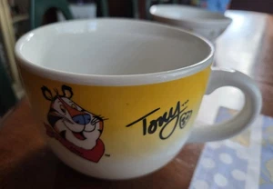 Set Vintage Tony der Tiger 4,5" Keramiktasse und 7" Schüssel - Bild 1 von 7
