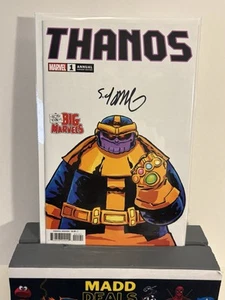 THANOS ANNUAL #1 🔥 Signiertes SKOTTIE YOUNG | BIG MARVEL VARIANT COVER NM 🔥 - Bild 1 von 2