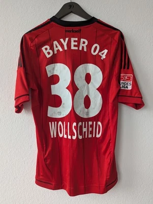 Bayer 04 Leverkusen Trikot 2012/2013 Match Player Issue #38 Wollscheid Gr. L - Bild 1 von 4