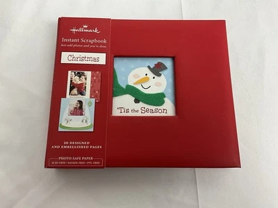 Álbum de recortes instantáneo Hallmark Christmas Tis The Season 6x6 nuevo Foto 1 de 4