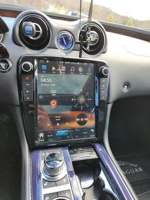 Radio de coche de 12,1" inalámbrica Android Auto CarPlay 8+256 GB para Jaguar XJ XJL 2010-2018 Foto 1 de 4