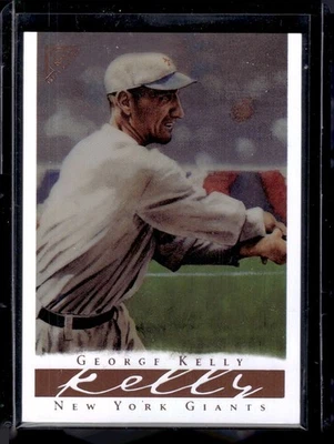2003 Topps Gallery HOF Artist's Proofs #24 George Kelly Blue Bill - Image 1 of 2