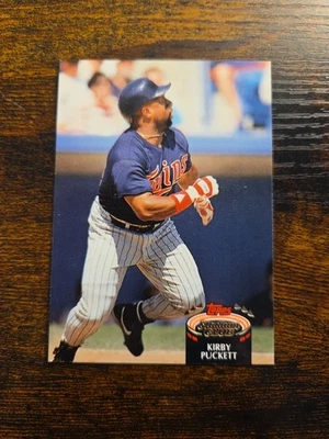 1992 Stadium Club #500 Kirby Puckett Minnesota Twins HOF G9 - Image 1 of 2