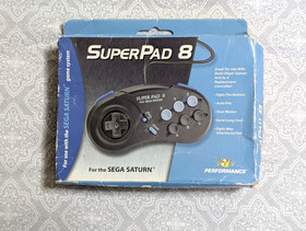 NEW Performance SuperPad 8 P-400 Slow Mo Controller gamepad for Sega Saturn L11