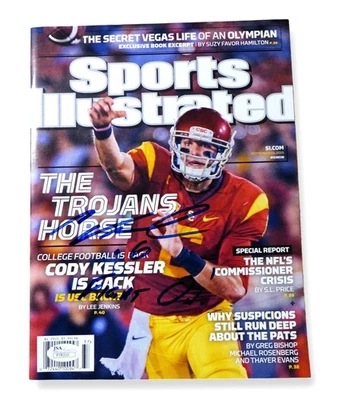 Cody Kessler Signed Autographed Magazine Sports Illustrated Trojans JSA P78310 - Image 1 of 2