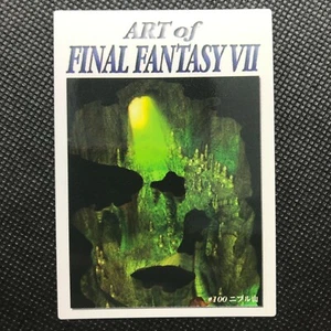 #100 Nipple mountain Final FantasyVII FF7 Made In Japan 1997 carddass BANDAI F/S - Picture 1 of 4