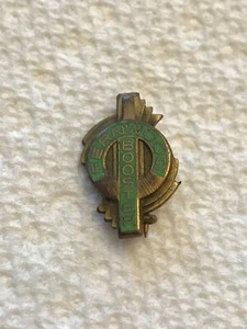 Club da bavero vintage Fernwood Booster Club tono oro da collezione - Foto 1 di 7