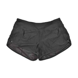 Ivavva Athletic Shorts Black Mesh Girls Size 14 - Picture 1 of 7