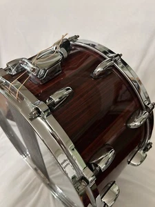 Gretsch Rosewood Snare Drum 8x14 Die-cast Hoops Some Rust See Pics Rare Rare - Bild 1 von 22