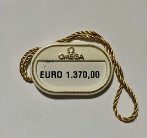 Reloj de Vestir OMEGA Dorado Etiqueta Hangtag 79102301 1530 18k 33mm en Cuero ORIGINAL 5/ - Imagen 1 de 2