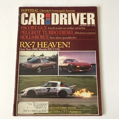 1981 January, Car And Driver Magazine, Chrysler's Born-Again Luxocar - Image 1 of 4