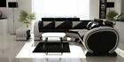 Luxury Corner Sofa Big Corner Couch L-Form Modern Upholstered White Cup Holder